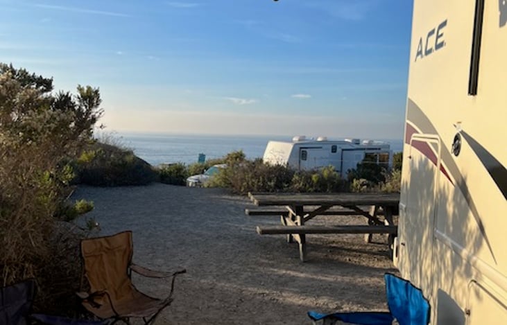 Crystal Cove campsite