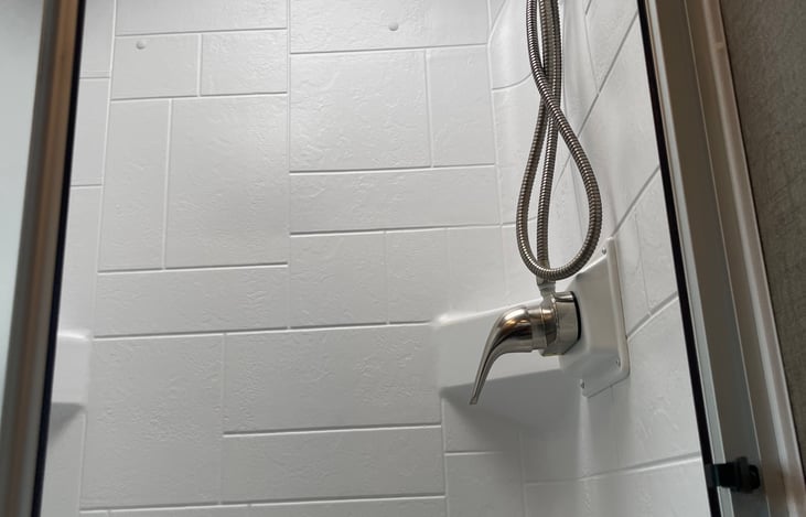 Master bedroom shower