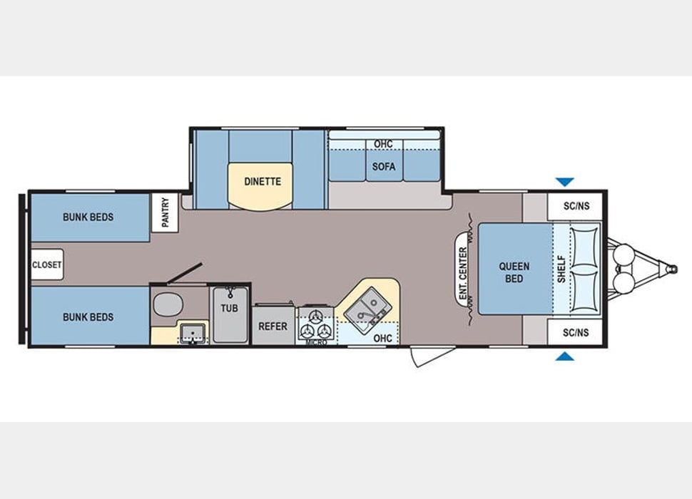 Travel Trailer rentals in Santa Rosa