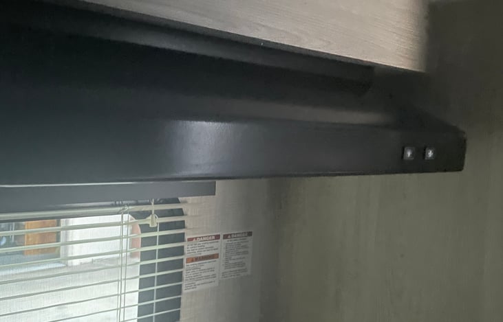 Electric kitchen fan over stove