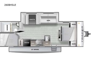 Prime Time RV Tracer 260BHSLE