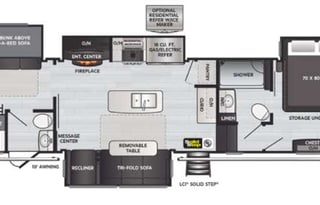 2021 Keystone Avalanche 378BH "Bunk House"