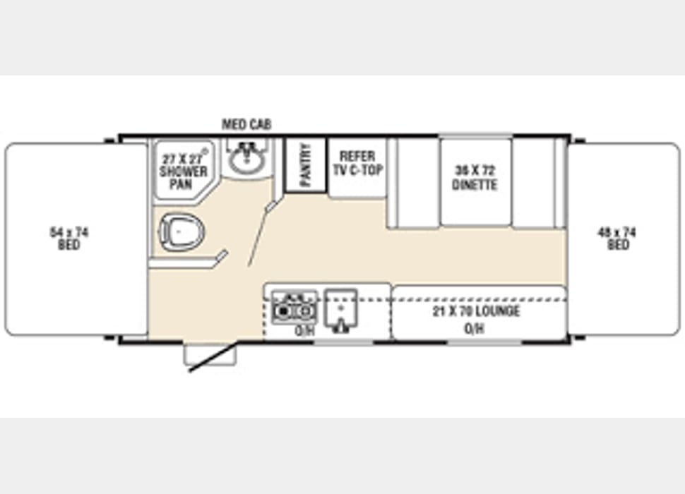 Travel Trailer rentals in JONESBORO