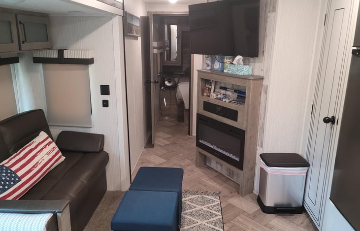 Fire Place For Those Cool Nights Inside