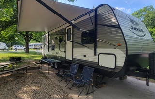 Jacob and Manda's home away from home.