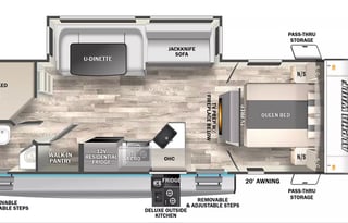 Brand New 2023 Modern Style Alpha Wolf Bunk House!