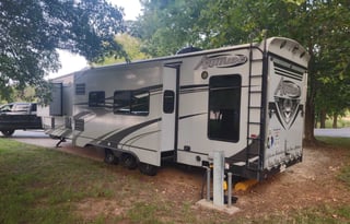 Stockton Lake's Only Toy Hauler!