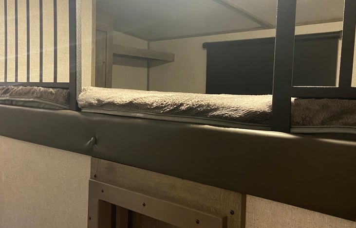 Bunk in the hallway leading up to the Master bedroom