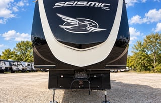 "Meet Lola" 2022 Jayco Seismic 359 Toy Hauler