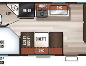 Forest River RV Cherokee Grey Wolf 17BHSE