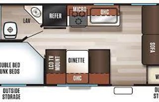 2017 Forest River RV Cherokee Grey Wolf 17BHSE