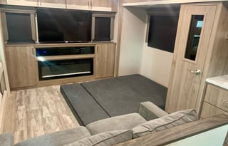 Luxury family camping