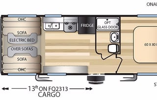 2018 Forest River RV Stealth FQ2313