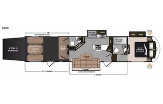 Adventure Toy Hauler - 14’ Garage!!