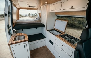 How Fam Sprinter Van - Seats/Sleeps 4
