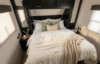 Turn Key 29' two queen bed, fenced patio