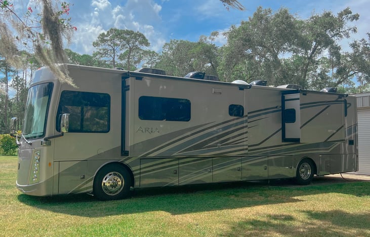 Stunning exterior design with premium finishes and ample storage