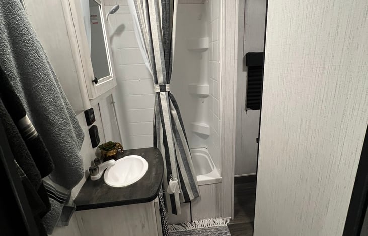 Bathroom view from main door