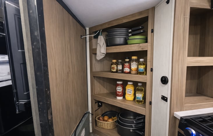 Ample Storage for Longer Stays