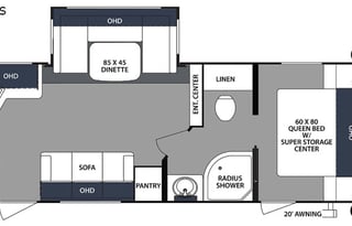 2019 Forest River RV Surveyor 251RKS