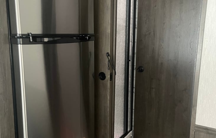 Full sized fridge and freezer