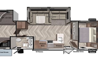 2020 Fully Furnished Bunkhouse