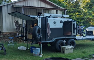 Hybrid Teardrop Camper Toyhauler
