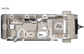 2022 Forest River RV R Pod RP-201