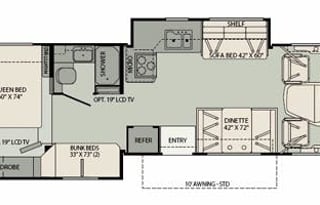 Adventure-Ready Bunkhouse RV – Sleeps 8