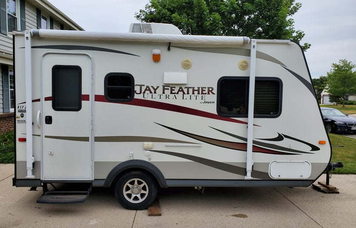 Camper ready to travel