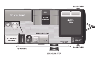 2022 Keystone RV Hideout Single Axle 175BH
