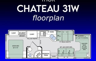 2021 Thor Chateau 31W