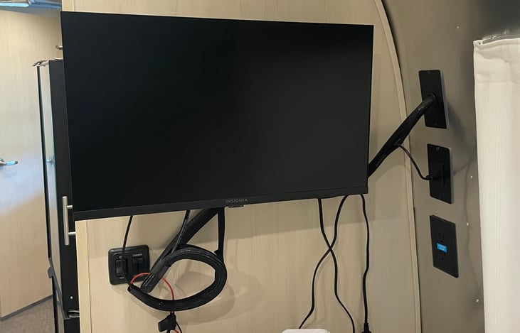 Smart TV that has streaming services. (you will need to login to your own account)
