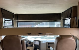 The 2 bathroom RV. No more waiting in line.