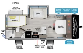 Grand Design Transcend | New Family Bunkhouse