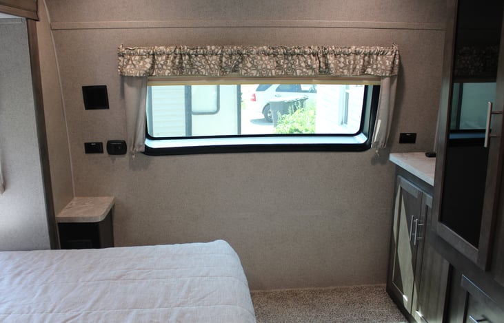 Master Bedroom Front Window