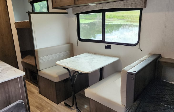 Table converts into bed