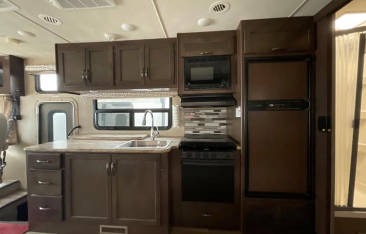 A lot of counter space