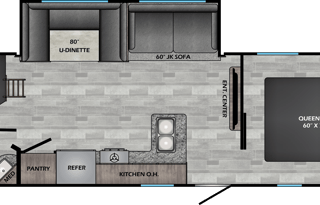 2022 CrossRoads RV Zinger Lite ZR270BH