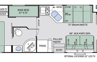 On The Go Chateau *2019 Bunkhouse*
