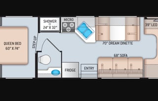 Arie's 2019 Thor Four Winds 29 foot C class