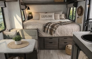 21' Off Grid Camper - Sleeps 5 (midsize towable)