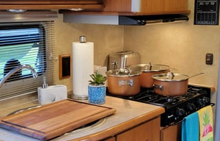 Live your RV dreams!  Glamping with this diesel!