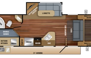S&D's Kid Approved 2018 Jayco White Hawk 24MBH
