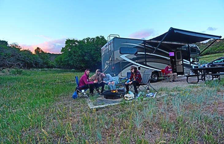 Campsite at Mesa Verde National Park