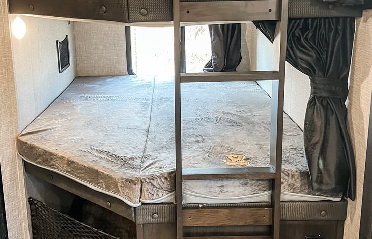 Double Bunk Beds -Each can hold 300lbs