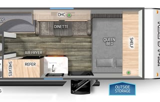 2024 Forest River RV Cherokee Wolf Den 16EV