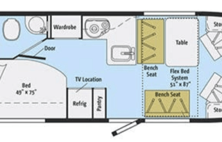 Little Wanderer 2014 Itasca Viva 23L - Sleeps 6