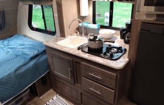 Fully Stocked R-Pod for Easy Towing & Camping