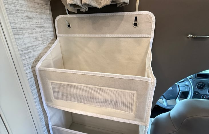 Added pockets to keep track of all those little things that tend to get lost.